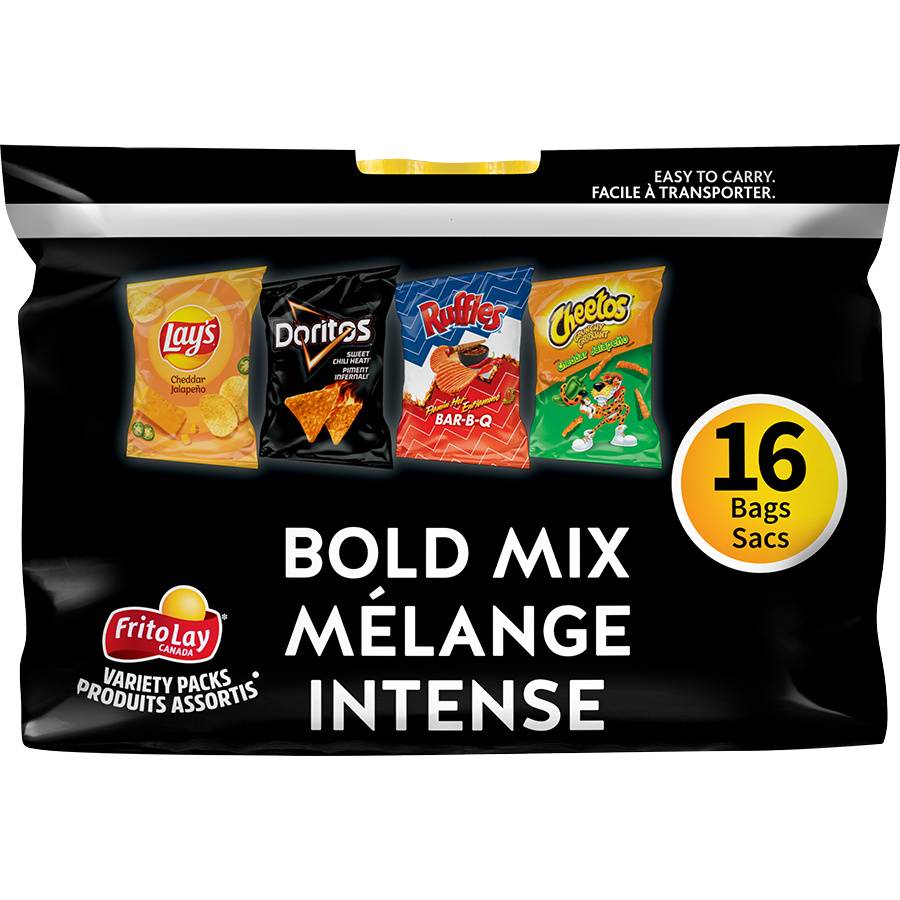 Frito-Lay Variety packs Bold Mix Flavoured Snacks (assorted)