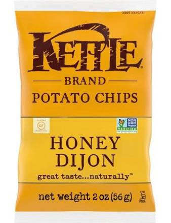 Kettle Brand Honey Dijon Potato Chips 2 Oz. Bag