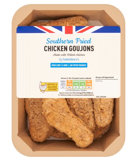 Sainsbury's Southern Fried Chicken Goujons (270g)