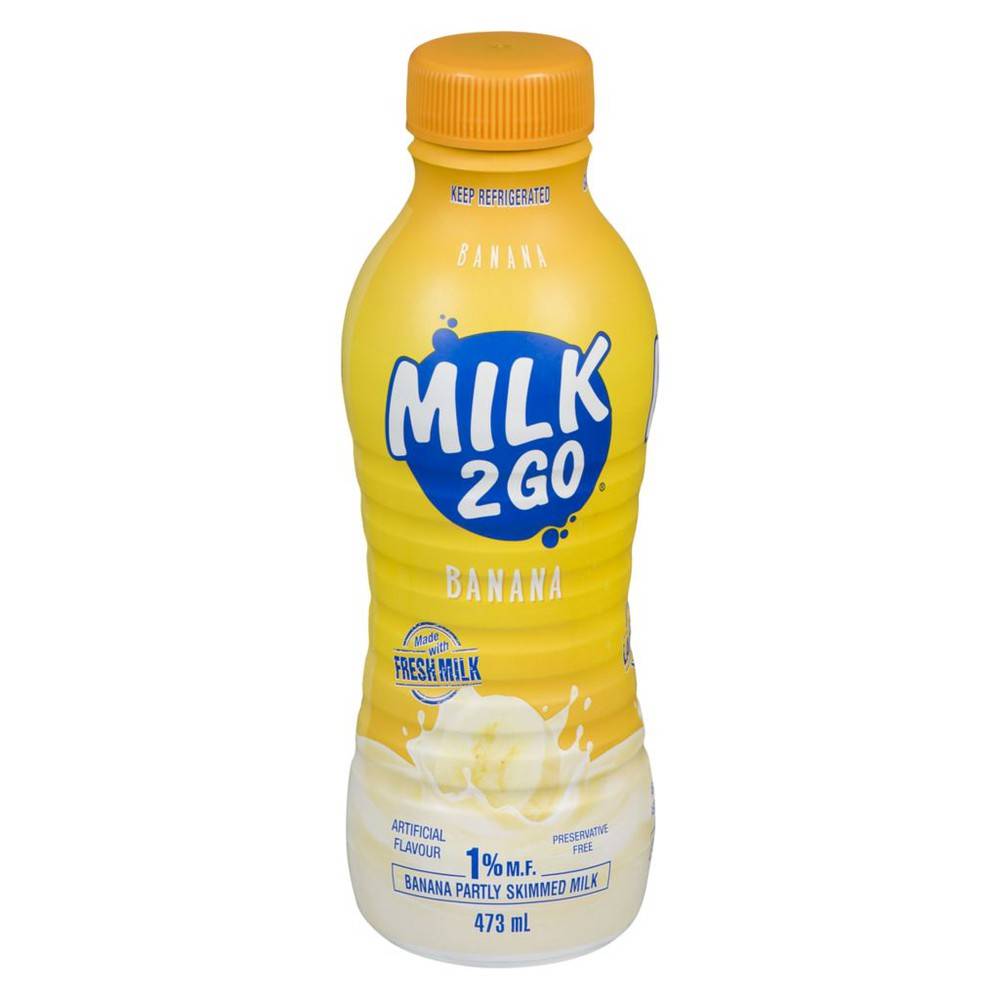 Milk 2 Go Banana (473 ml)