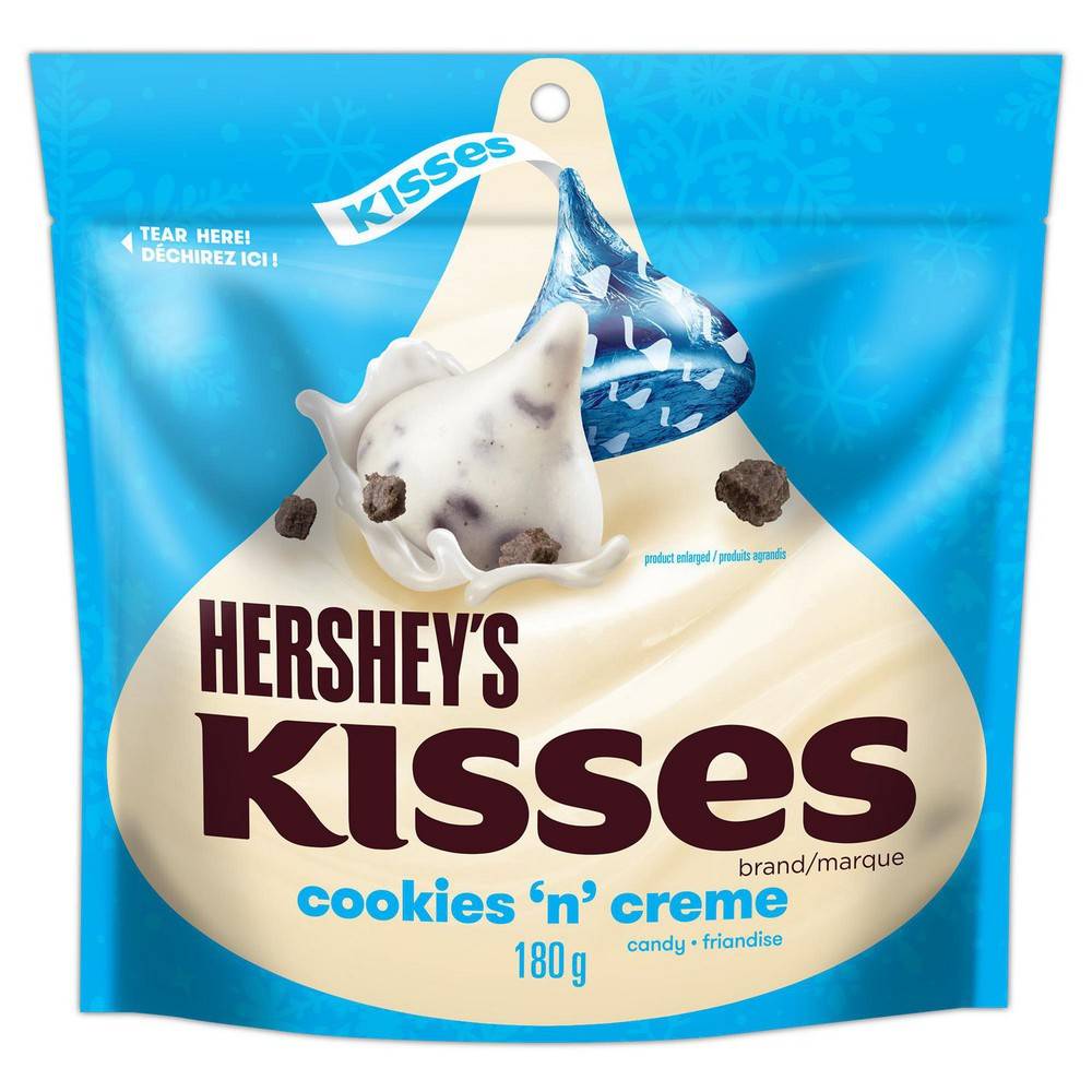 Hershey's Kisses Cookies N Creme Holiday Candy Delivery Near Me Order