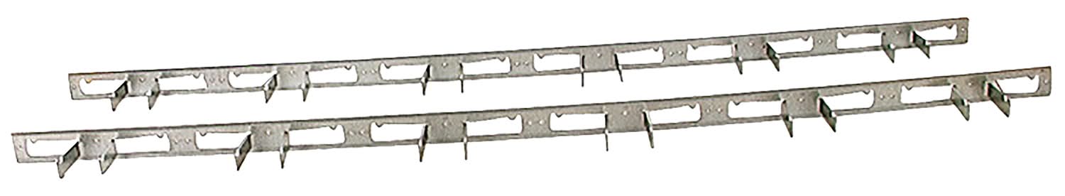 Crawford 48 In. L Zinc-Plated Silver Steel Tool Rack Hook Rack 1 Pk