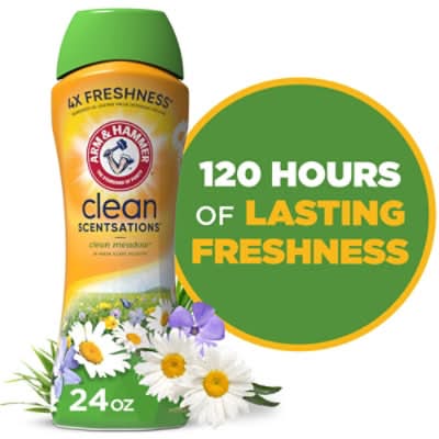 Arm & Hammer Clean Meadow in Wash Scent Booster, Fresh (24 oz)