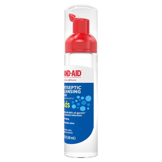 Band-Aid Antiseptic Cleansing Foam