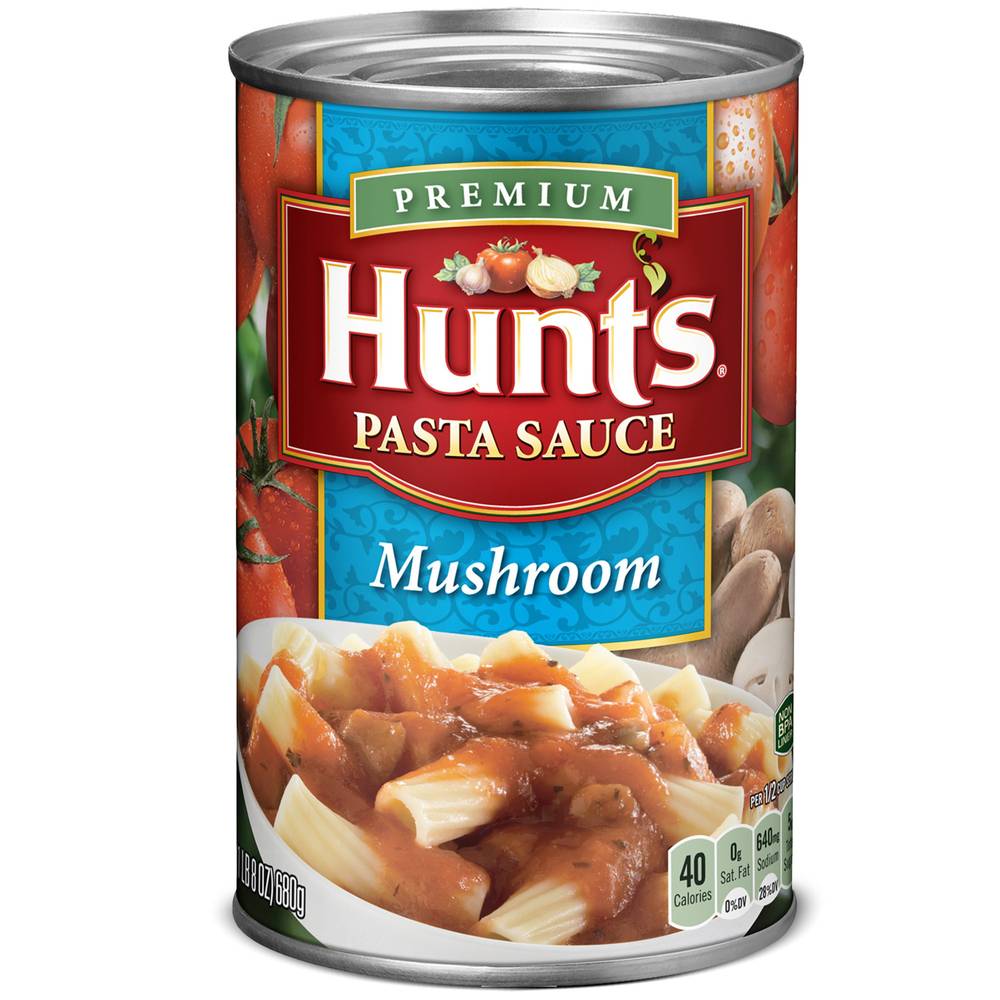 Hunt's Premium Mushroom Pasta Sauce (1.5 lbs)