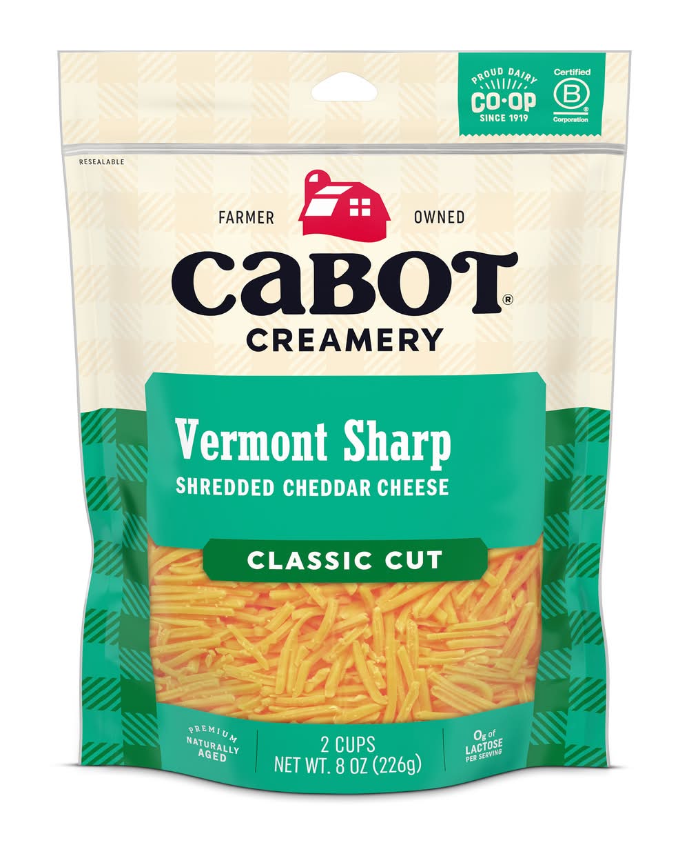 Cabot Vermont Sharp Shred (8 oz)