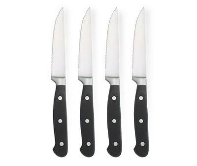 Stainless Steel 4-Piece Steak Knife Set
