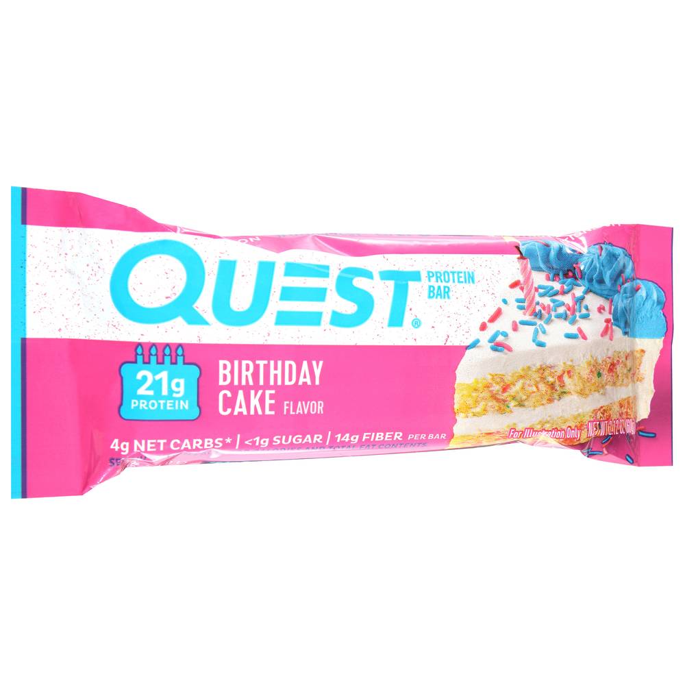 Quest Protein Bar, Birthday Cake (2.12 oz)