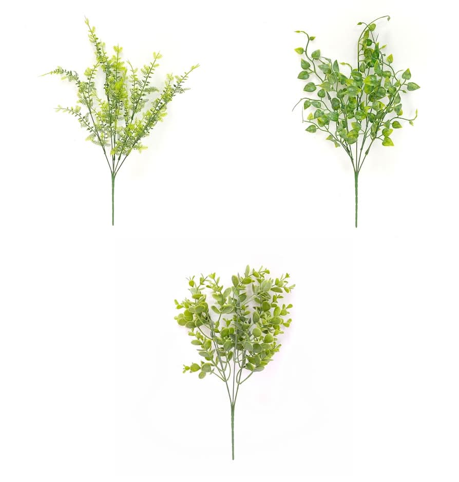 Summer Flower Artificial Green Grass, Assorted Styles, 1-ct.