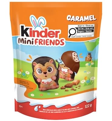 Kinder Mini Friends Easter Chocolates, Caramel (122 g)