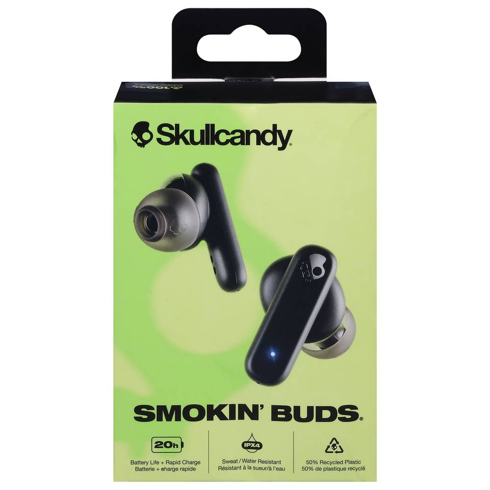 Skullcandy Smokin Earbuds, Black