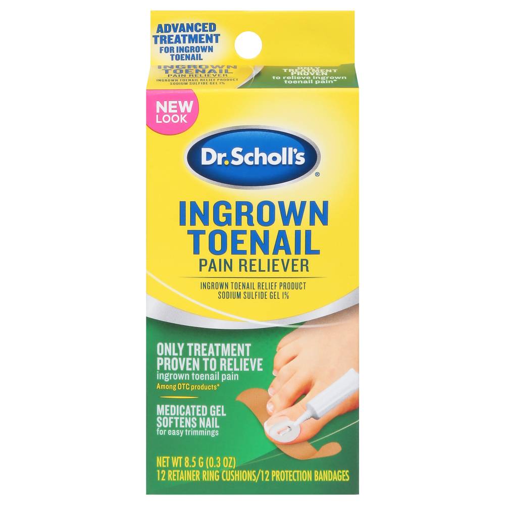 Dr. Scholl's Ingrown Toenail Pain Reliever Bandages (12 ct)