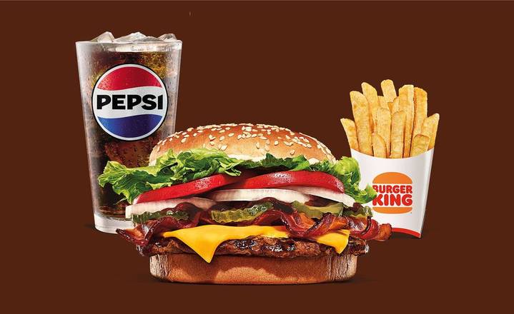 Combo Whopper BBQ Tocino