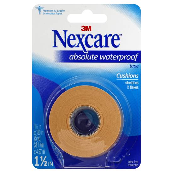 Nexcare Absolute Waterproof Wide Tape 1/2 Inch