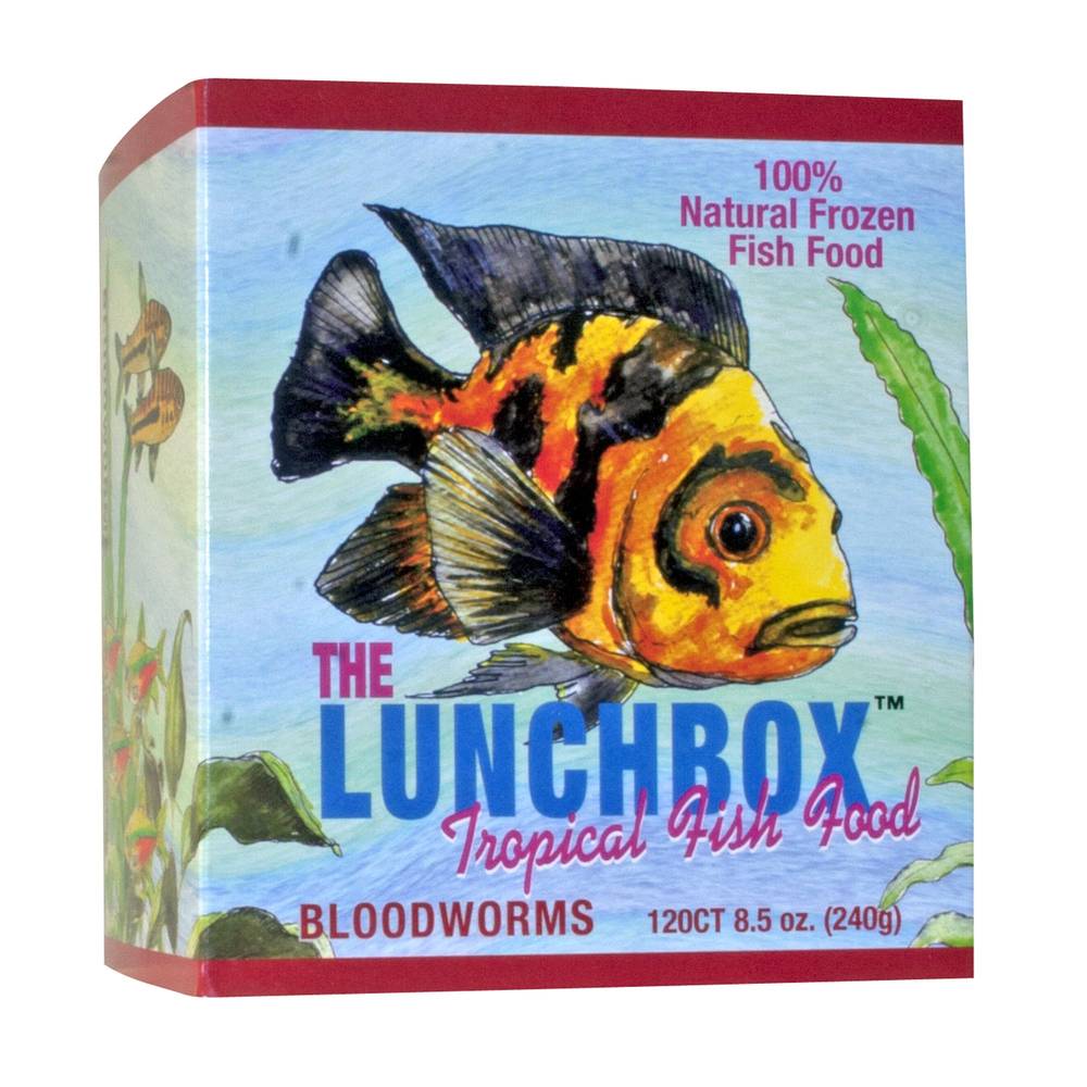 The Lunchbox Bloodworms Tropical Fish Food