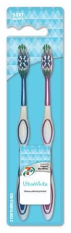 7-Select Ultra White Toothbrush 2 Pack