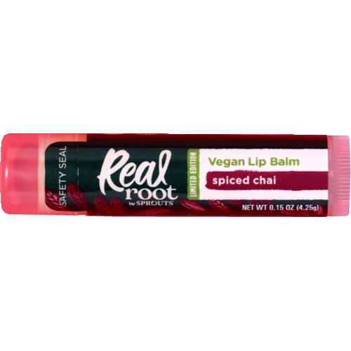 Real Root Spiced Chai Vegan Lip Balm