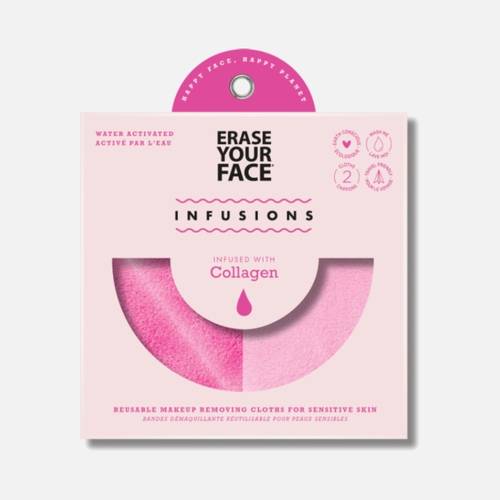 Collagen Infused Cloths - 2 pcs by Erase Your Face