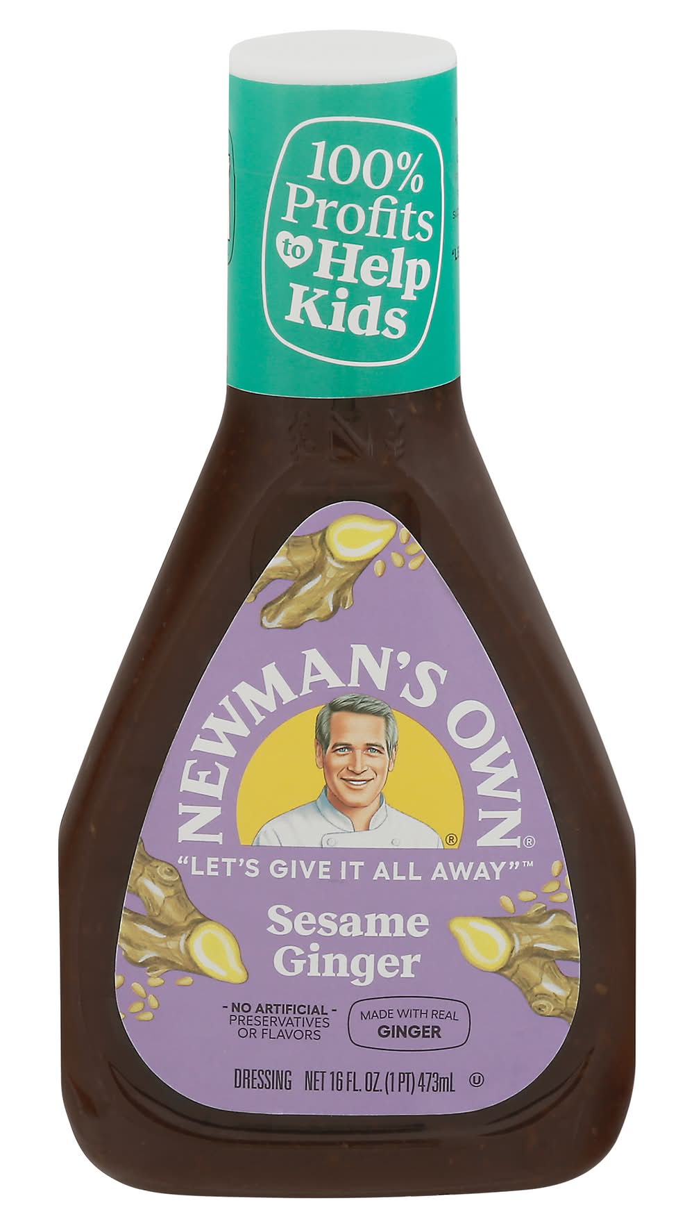 Newman's Own Sesame Ginger Dressing (16 fl oz)