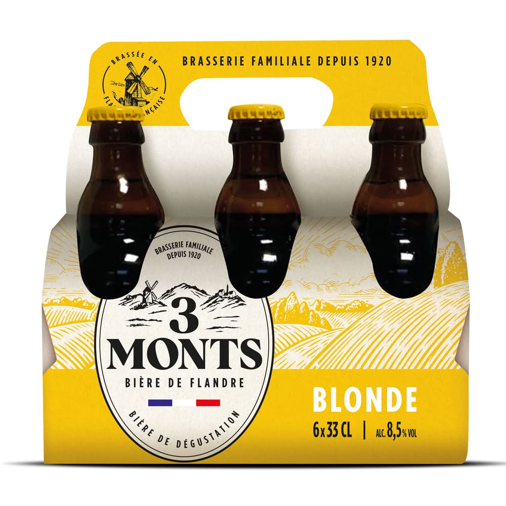 3 Monts - Bière de dégustation (6 x 330ml)