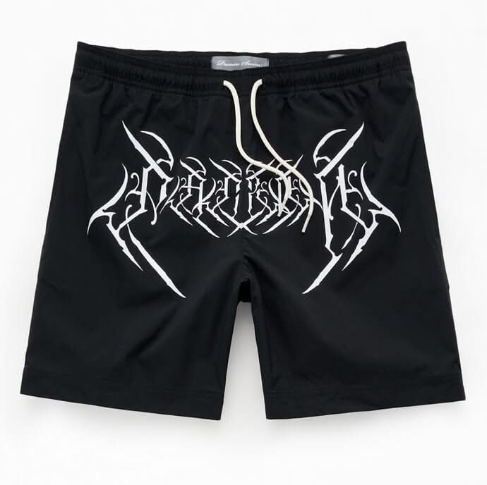 Men's Wires 6.5" Volley Swim Trunks Black M