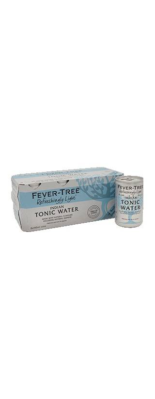 Fever-Tree Light Tonic 8x150ml Cans