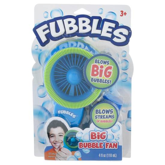 Little Kids Fubbles Big Bubble Fan (1 set)