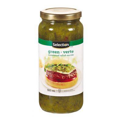 Selection Green Sweetened Relish (500 ml)