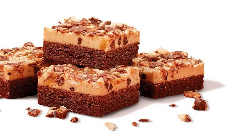 Cookie Dough Brownie made with TWIX® Cookie Bar Pi