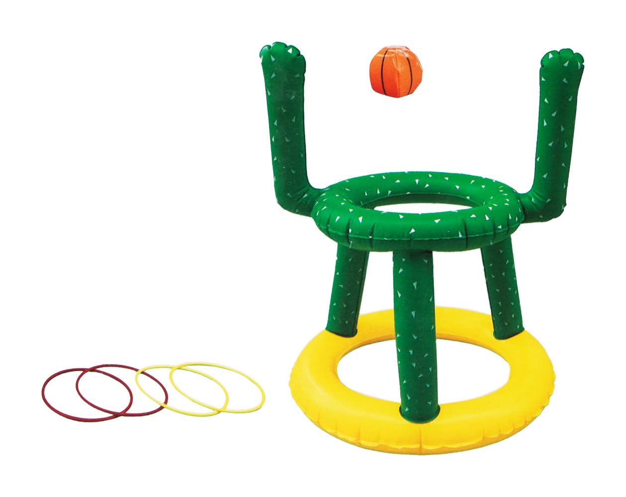 Inflatable Cactus Toss Game Set