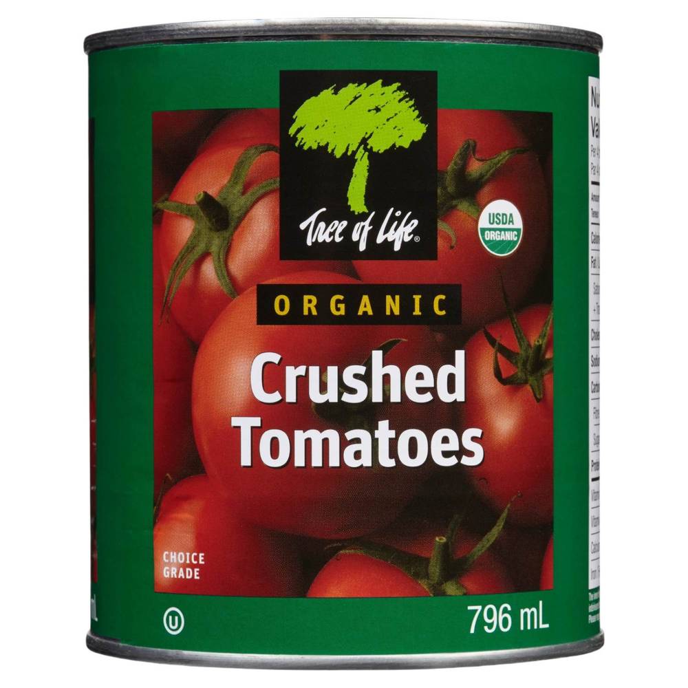 Tree Of Life Organic Crushed Tomatoes (796 ml)