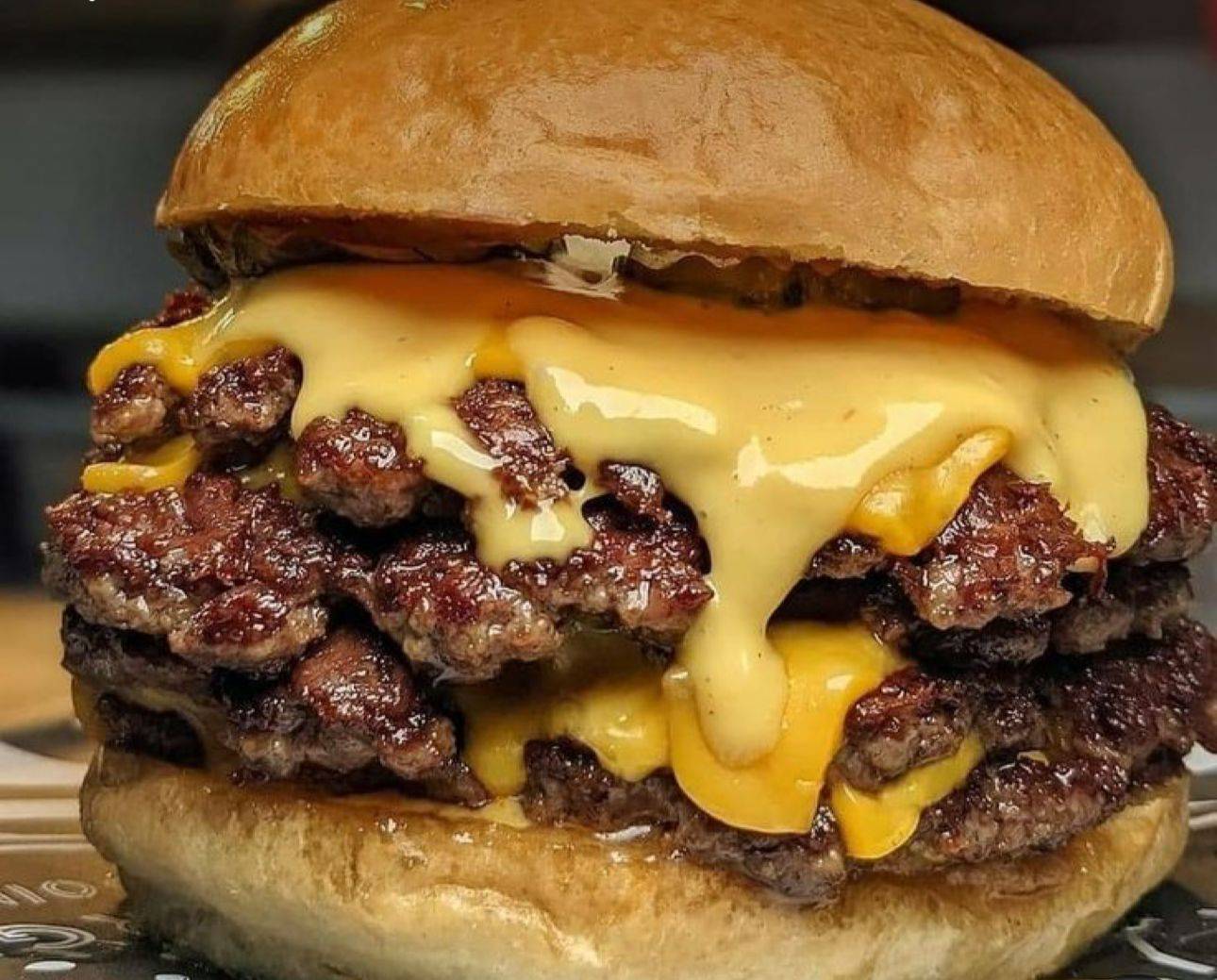 Menu croustille double crush🍔🥩🥩🧀🧀
