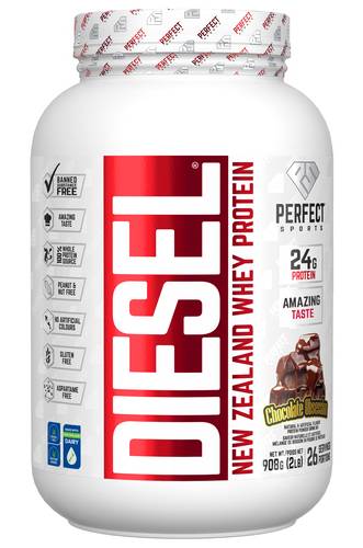 Diesel Obsession New Zealand Whey Protein Powders, Chocolate (908 g)