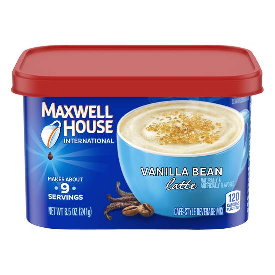 Maxwell House Vanilla Bean Latte Mix (8.5 oz)