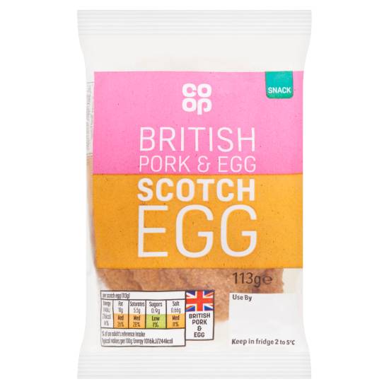 Co-op British Pork & Egg Scotch Egg (113g)