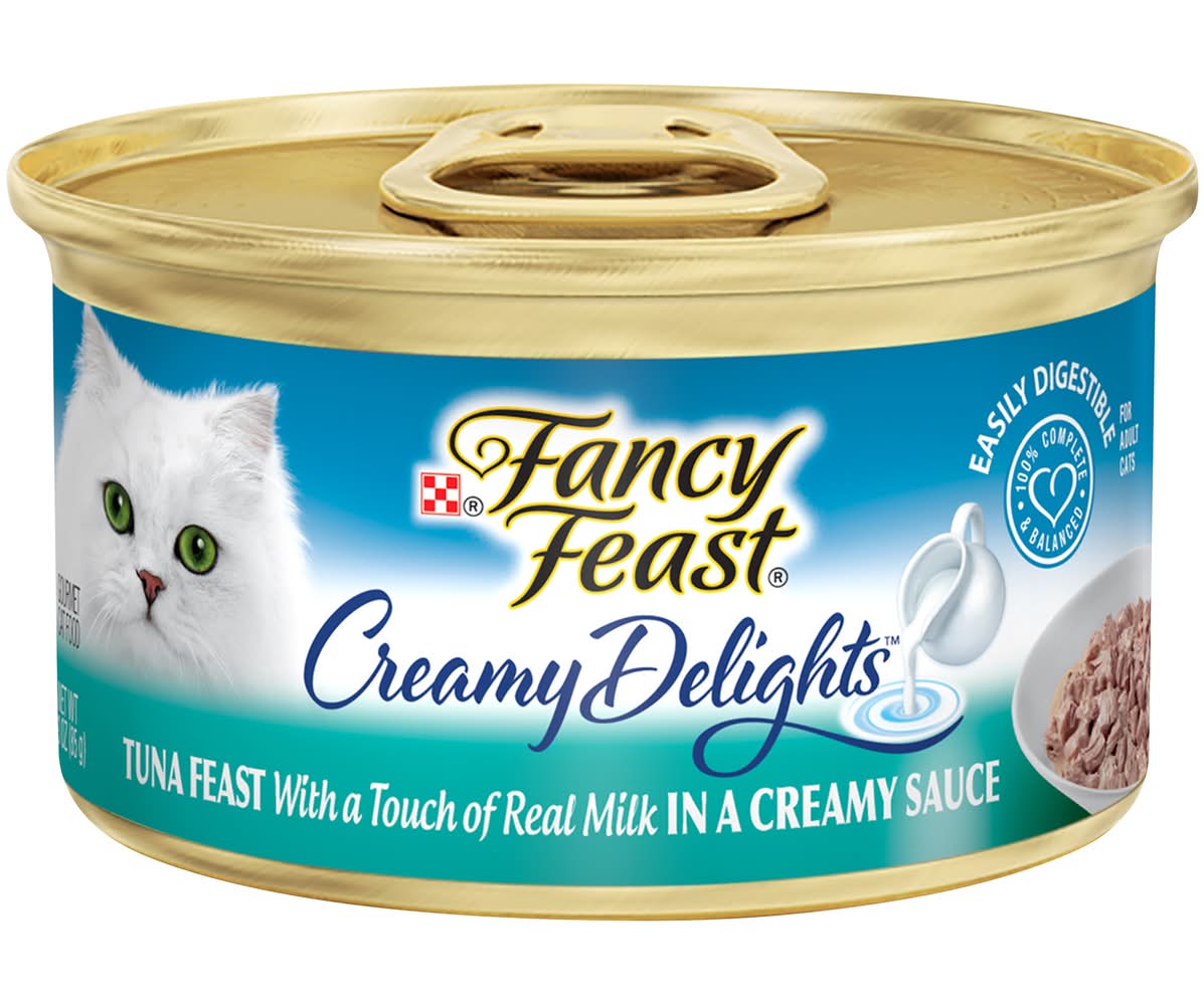 Purina Fancy Feast Creamy Delights Tuna Feast Wet Cat Food (3 oz)