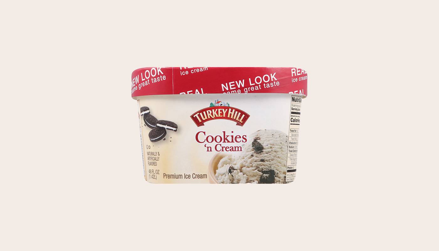 Turkey Hill Cookies N' Cream 48oz