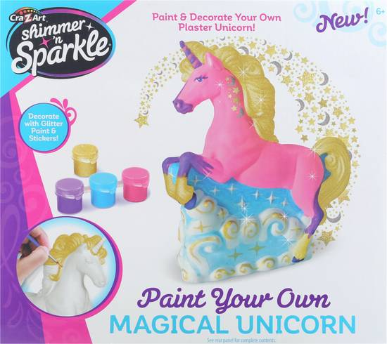 Cra-Z-Art Shimmer 'N Sparkle Paint Your Own Magical Unicorn (1 set)