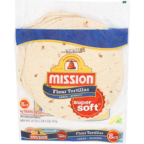 Mission 10 Inch Burrito Tortillas