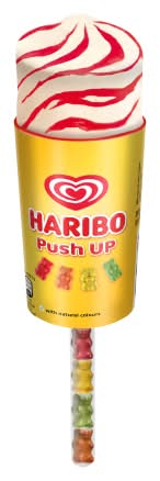 Heartbrand Haribo Push-Up Ice Cream (4 pack)