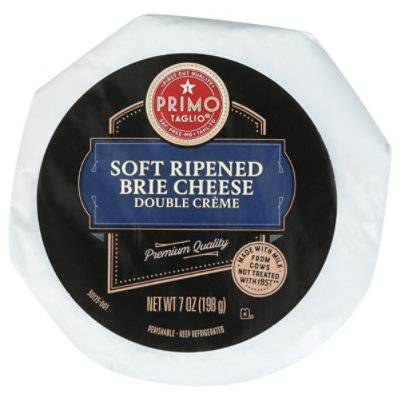 Primo Taglio Soft Ripened Brie Cheese Double Creme
