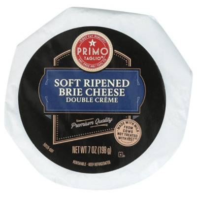 Primo Taglio Soft Ripened Brie Cheese Double Creme (7 oz)