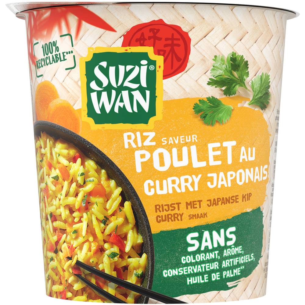 Suzi Wan - Riz au curry (poulet)