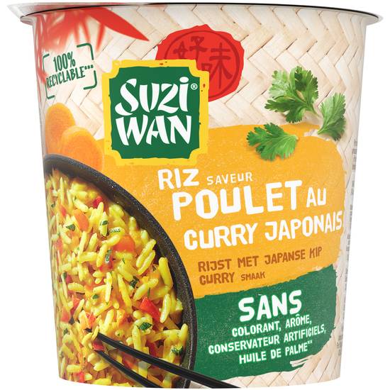 Suzi Wan - Riz au curry (poulet)