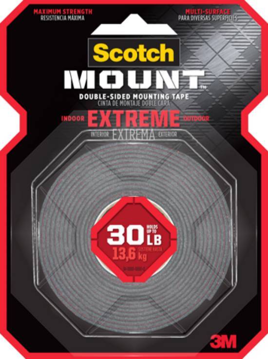 Scotch Extreme Double Sided Mounting Tape