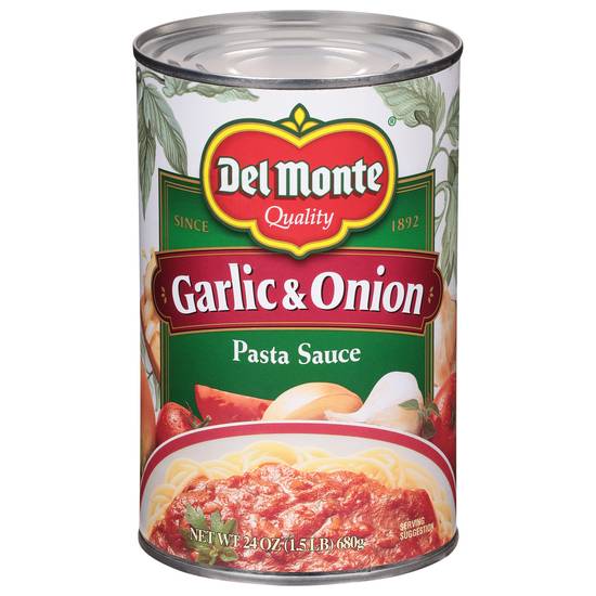 Del Monte Garlic & Onion Pasta Sauce (24 oz)