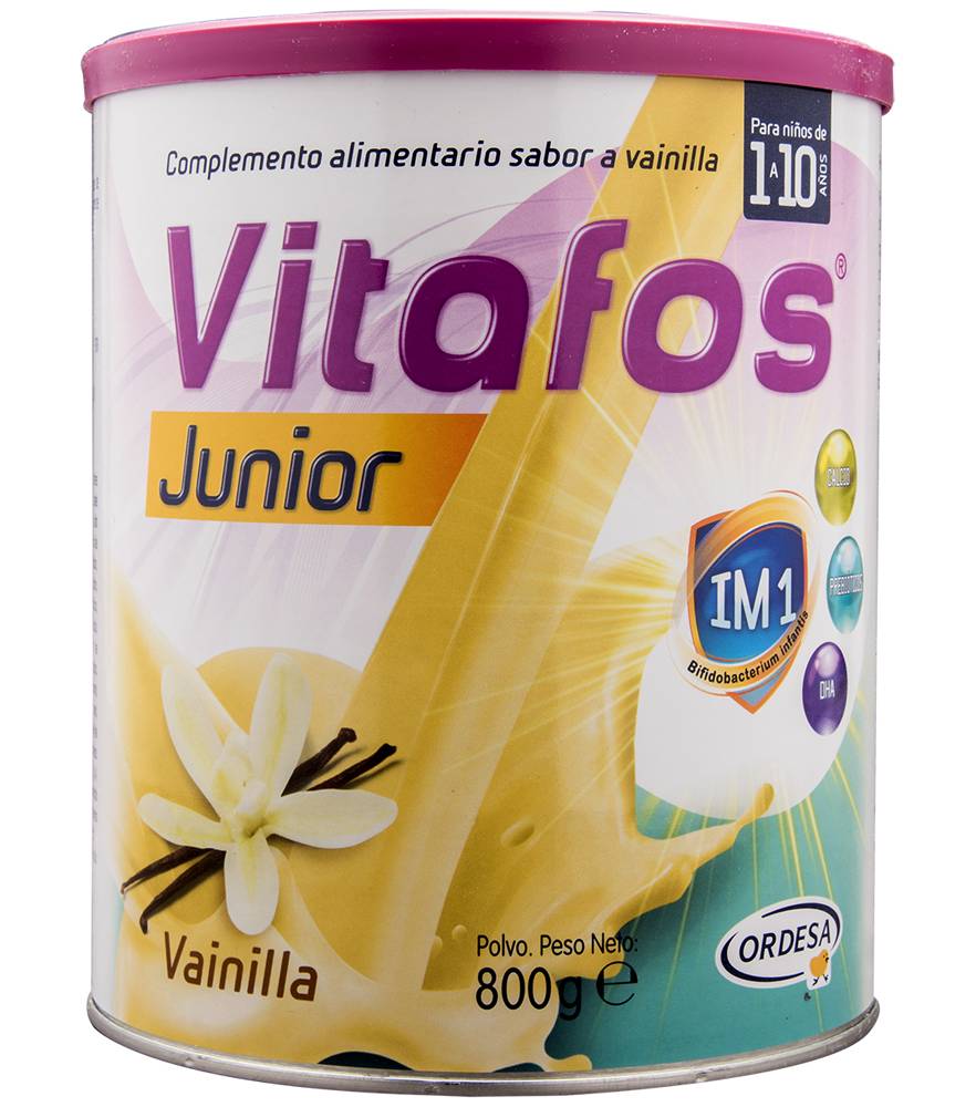 VITAFOS JUNIOR POLVO VAINILLA LATA*800G