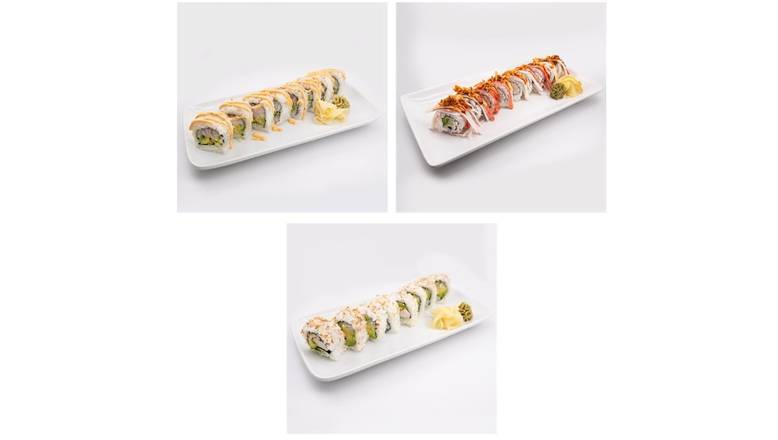 2 Classic Rolls, 1 Specialty Roll
