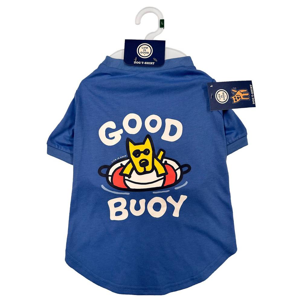 Life Is Good "Good Buoy" Pet Tee, Assorted Sizes