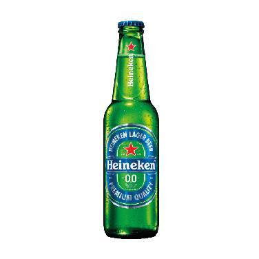 Heineken cerveza lager sin alcohol 0.0 (botella 330 ml)